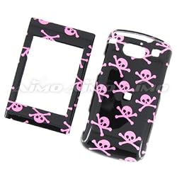 AT&T UTStarcom Quickfire PCD Snap-on Protector Hard Case Image Cover Pink Skull
