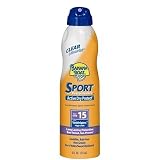 Banana Boat UltraMist Sport Performance Continuous Clear Spray SPF 15 Sunscreen, 6 oz