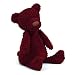 Plush Cordy Roys Red Bear 15