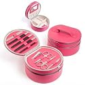 Pink Manicure Set and Jewellery Box