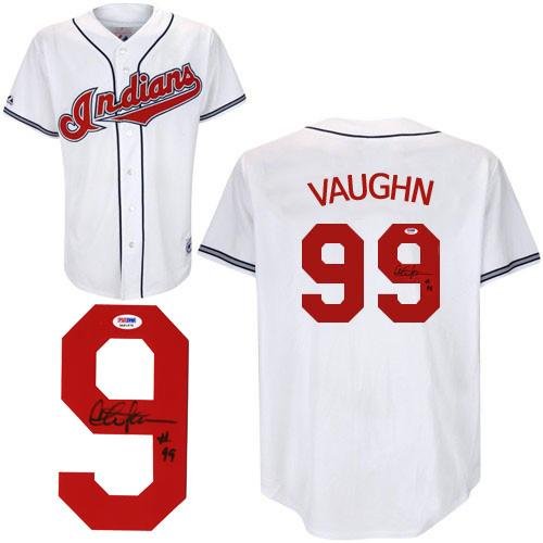 Charlie Sheen Signed Rick Vaughn Cleveland Indians Jersey - PSA/DNA - Autographed MLB Jerseys