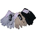 Ladies/Womens Polar Fleece Gloves with 3M 40g Thinsulate Insulation & Velcro Strap