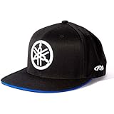 Factory Effex Yamaha Fork Flex-Fit Hat (Black, Large/X-Large)