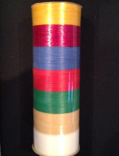 3 Each: Raffia Assorted String Colors on One Spool
