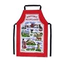 PVC coated apron Historic Scotland Scottish scenes