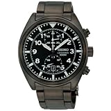 Seiko Mens SNN233 Chronograph Black Dial Watch