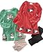 Flapdoodles Little Girl Holiday Dress & Legging Set