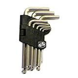 GREATTOOL ボールポイント六角棒レンチ ショート GTHB‐08S