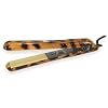Buy Curling Irons - New Le Angelique Gold Leopard Turbo 1" Dual Voltage Tourmaline Ceramic Ionic Flat Iron/ Hair Straightener