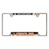MLB Baltimore Orioles Metal License Plate Frame