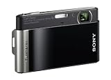 Sony DSC-T90B Digitalkamera (12 Megapixel, 4-fach opt. Zoom, 7,6 cm (3 Zoll) Display, Bildstabilisator) schwarz