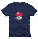 Pokemon Poke Ball Navy Men's T-shirt (S)
