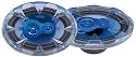 Pyramid 698X 480 Watt Pair 6x9" Inch Car Audio 3-Way Stereo Speakers