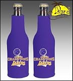 (2) LOS ANGELES LAKERS NBA 2010 CHAMPION BOTTLE KOOZIES