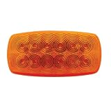 Amber 12 LED 4 Truck Trailer Side Marker Clearance Light 
