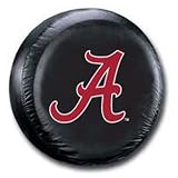 Alabama Crimson Tide NCAA Spare Tire Cover (Black)