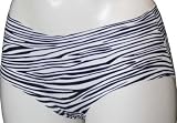 Ex Store No VPL Shorts Zebra Stripe