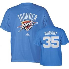 okc thunder #35 Kevin Durant youth t-Shirt