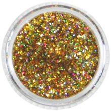 Nail Dust Glitter Puder Hologramm gold Preisvergleich