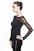 Emma's Mode Junior Upper Sheer Lace Back Top