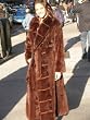 NEW BROWN SHEARED MINK FUR COAT sz10 #10271