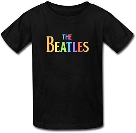 Jim Men's English Rock Band The Beatles Logo Gildan Tee Shirt