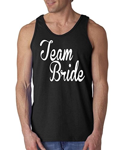 P&B Bridesmaids Team Bride Men's Tank, M, Black