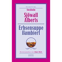 Erbsensuppe flambiert