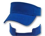 Blank Royal Blue Adjustable Visor