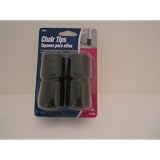 Buy 1-1 8 Inch Black Chair Tips by Waxman