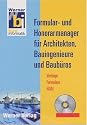 Formular- und Honorarmanager f&uuml;r Architekten, Bauingenieure und Baub&uuml;ros. CD- ROM f&uuml;r Windows ab 3.x. Vertr&auml;ge - Formulare - HOAI