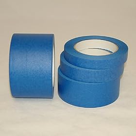 JVCC PGM-UV Painter's Grade Masking Tape: 1/2 in. x 60 yds. (Blue): Home Improvement