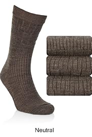 3 Pairs of Non Elastic Wool Rich Socks with Silver Technology