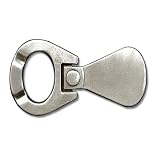 Pull Tab Beer Bottle Opener Pewter Belt Buckle
