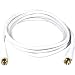 PHILIPS PH61235 Standard RG6 Coaxial Cable ( White ) - 6 Feet