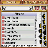 DEX (Dictionary Expansion Library) downloadable Software