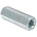 Morris Products 30886 Couplings, 3/8-16 Diameter, 1-3/4" Length (Pack of 50)