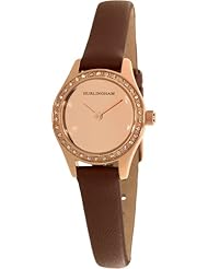 Hurlingham Mini H-10856-B - Womens Watch with Stainless Steel Case and Rose Gold Dial