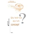 Qu'est-ce qu'un concept?