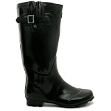 Spy Love Buy Womens Snow Rain Welly Wellington Flat Wide Calf Boots