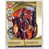 Bakugan Battle Brawlers Metal Gate Character Card - Warius