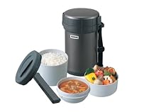 Easy-to-Clean Zojirushi SZ-BA03GA Classic Stainless Lunch Jar, Metallic Gray