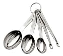 MIU Stainless-Steel 5-Piece Odd Size Measuring Spoon Set