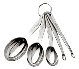 MIU Stainless-Steel 5-Piece Odd Size Measuring Spoon Set