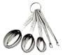 MIU France Stainless Steel 5-Piece Odd-Size Measuring Spoon Set