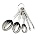 MIU Stainless-Steel 5-Piece Odd Size Measuring Spoon Set