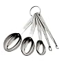 MIU Stainless-Steel 5-Piece Odd Size Measuring Spoon Set