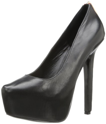 Steve Madden Women's Daara Platform Pump,Black Multi,9 M US