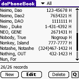 daPhoneBook downloadable Software