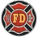 Alfred Hitch Cover 10023 Hitch Cover Fire Fghter Crest